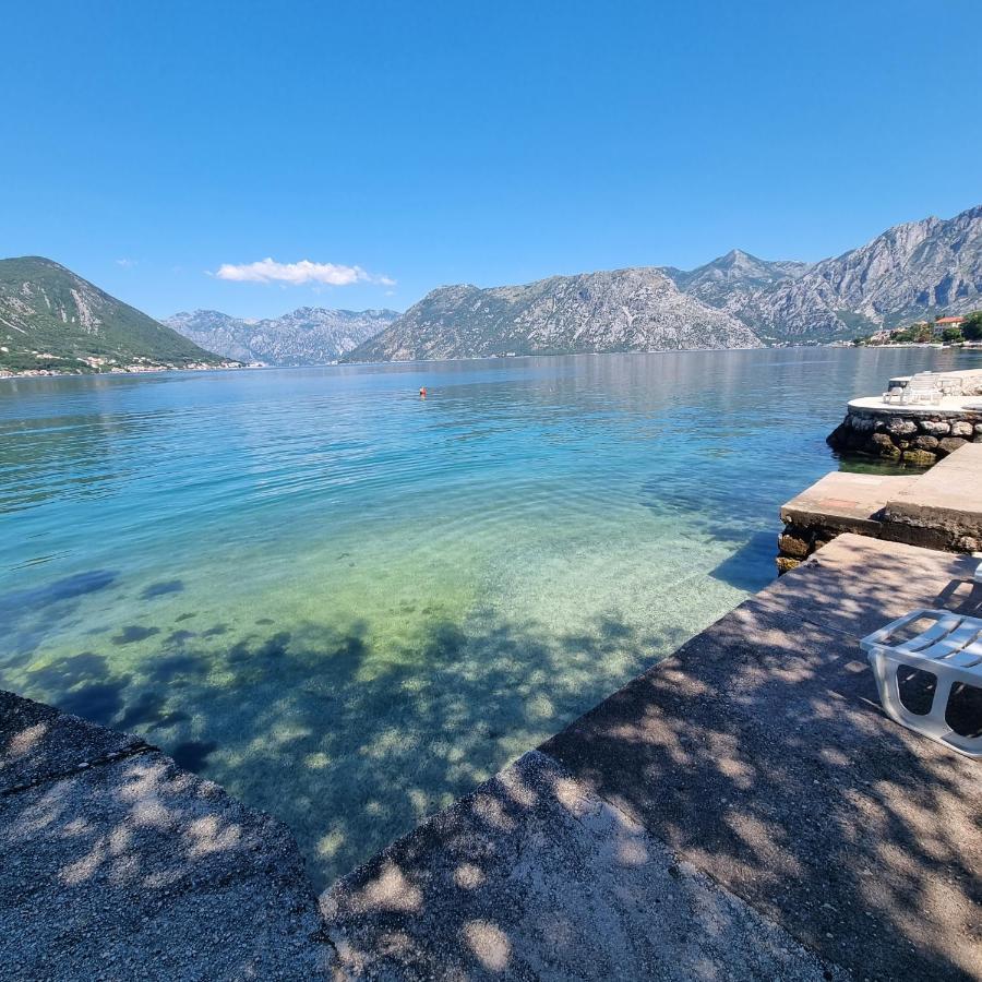 Studio On The Coast, With A View Of The Sunrise,Free We-Fi Kotor Zewnętrze zdjęcie